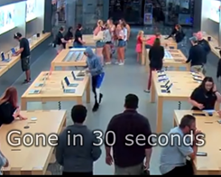 How are Apple Store Thieves Getting Away in Broad Daylight?