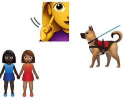 New 2019 Emoji Candidates Include Service Dog, Deaf Person and More Couples