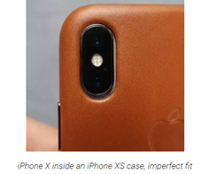 iPhone X Cases is not Fit iPhone XS' Camera Perfectly