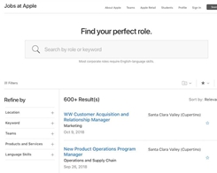 Apple Launches Redesigned Jobs Website: 'Do More Than You Ever Thought Possible'