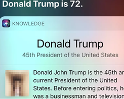 Siri Showed Donald Trump as an NSFW Image on iPhone