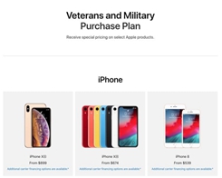 Apple Store Adds 10% Discount for Vets and Military