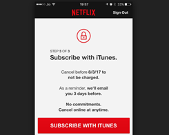 Netflix Kills in-app Subscription Option for iPhone & iPad Users