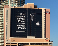Apple Plasters Privacy ad on Billboard Near CES Convention Center