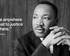 Apple's Homepage Again Honors Dr. Martin Luther King Jr.