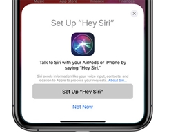 Latest iOS beta hints at 'AirPods 2' with 'Hey Siri' setup screen