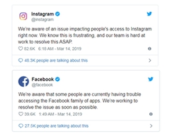 Facebook, Instagram, and WhatsApp are Still Down for Some Users Around the World