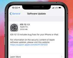 Apple Stops Signing iOS 12.1.3