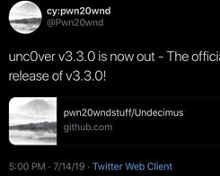 Unc0ver Jailbreak v3.3.0 Officially Released