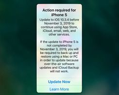 Still Using an iPhone 5? iOS 10.3.4 is Required to Keep Your Phone Working