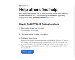 Apple Maps Will Soon Display COVID-19 Testing Locations