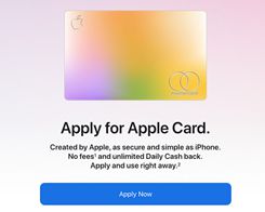 Customers Can Now Apply For The Apple Card on The Web