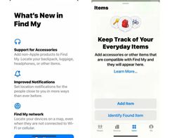Find My adds 'Items' Tab in Latest iOS 14.5 Beta