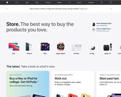 Apple's Website Gains Redesigned Store Section and Dedicated 'Store' Tab