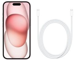 iPhone 15 Models Do Not Come With Rumored Color-Matched Braided USB-C Cables
