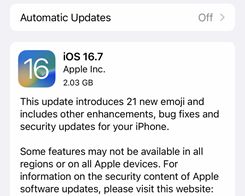 Apple Releases iOS 16.7 and iPadOS 16.7 For Older Devices