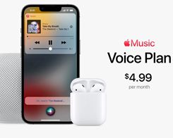 Apple Music Discontinues $5 ‘Voice Plan’ that was Only Accessible Through Siri