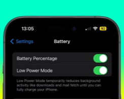 Automatically Trigger iPhone Low Power Mode Earlier