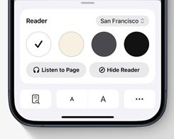 Safari's Reader Mode is Improved in iOS 18, Even without Apple Intelligence