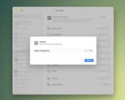 Apple No Longer Hiding Apple Intelligence Storage Space Info in macOS 15.4