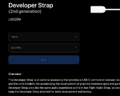 Apple Releases New Vision Pro Developer Strap