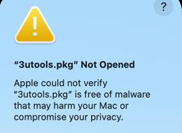 How to Fix “3uTools.pkg Not Opened” on Mac
