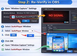 OBS Window Capture Set to Windows 10 but No Video — Fix Guide