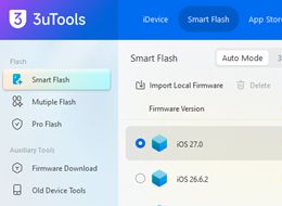 How to Update to iOS 27 with 3uTools