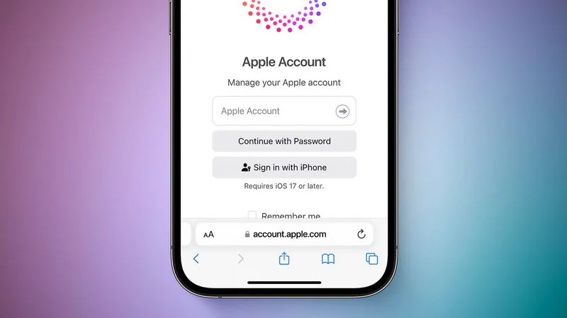 'Apple ID' Expected to Change to 'Apple Account' Starting With iOS 18