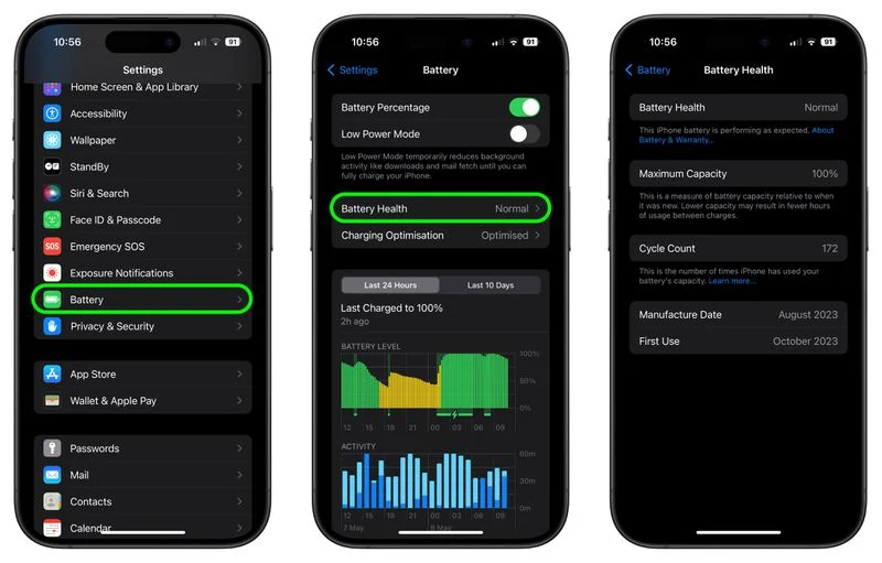  Here's How to Check Your iPhone's Battery Health