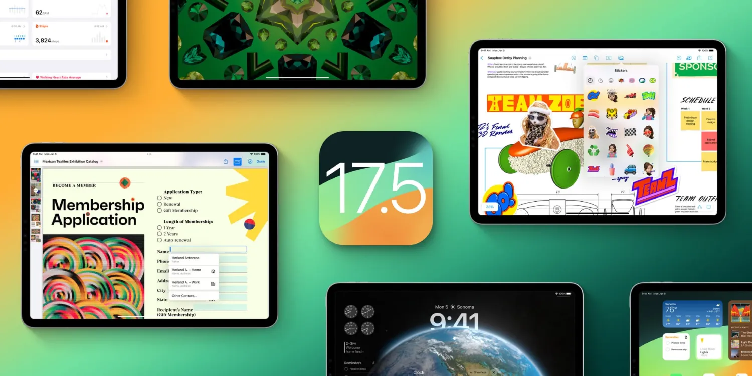 Apple Releases Revised iPadOS 17.5.1 Build for 10th Gen iPad