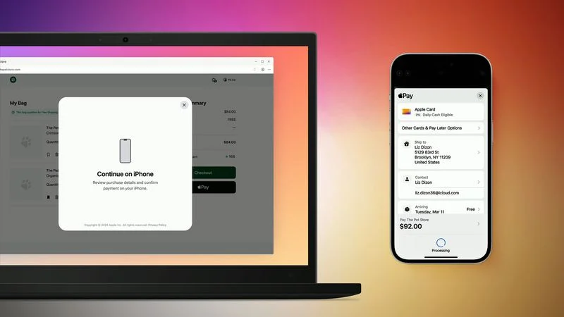 iOS 18 Enables You to Use Apple Pay With Chrome and More on Desktop