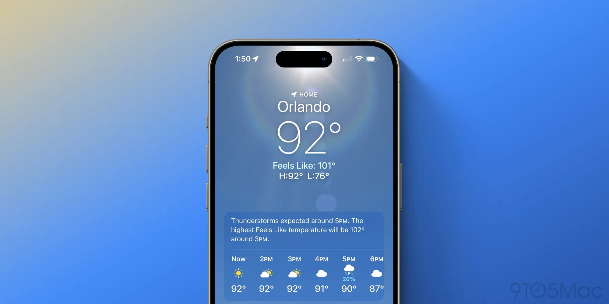 Apple’s Weather App Gets Two New Features in iOS 18