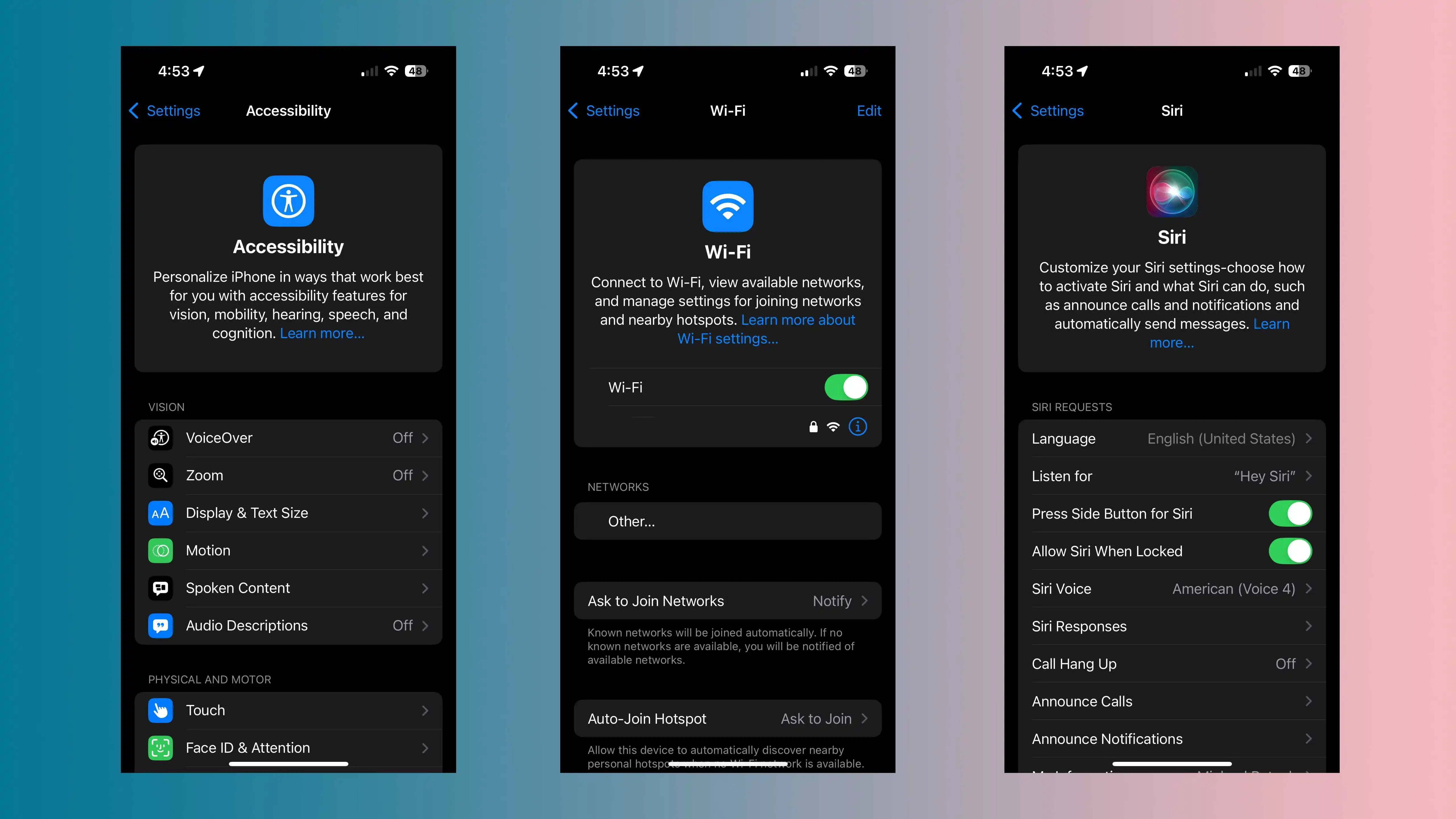 Here’s What’s New with the Revamped Settings App in iOS 18