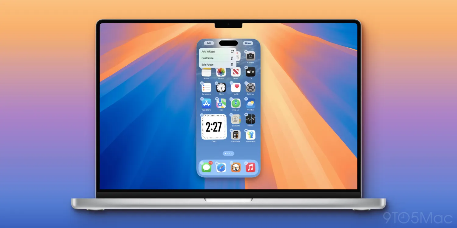 iPhone Mirroring Now Lets You Rearrange Your Home Screen with ‘jiggle mode’ in iOS 18 and macOS Sequoia