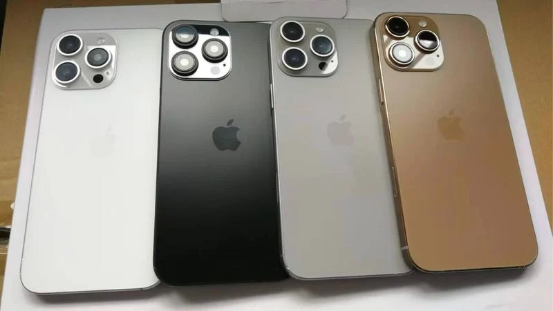 All Four iPhone 16 Pro Colors Revealed in New Image