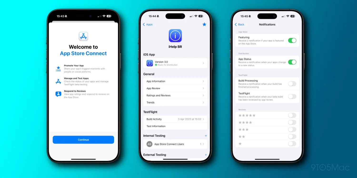 App Store Connect For iOS Gets Major Update with New Interface and Features