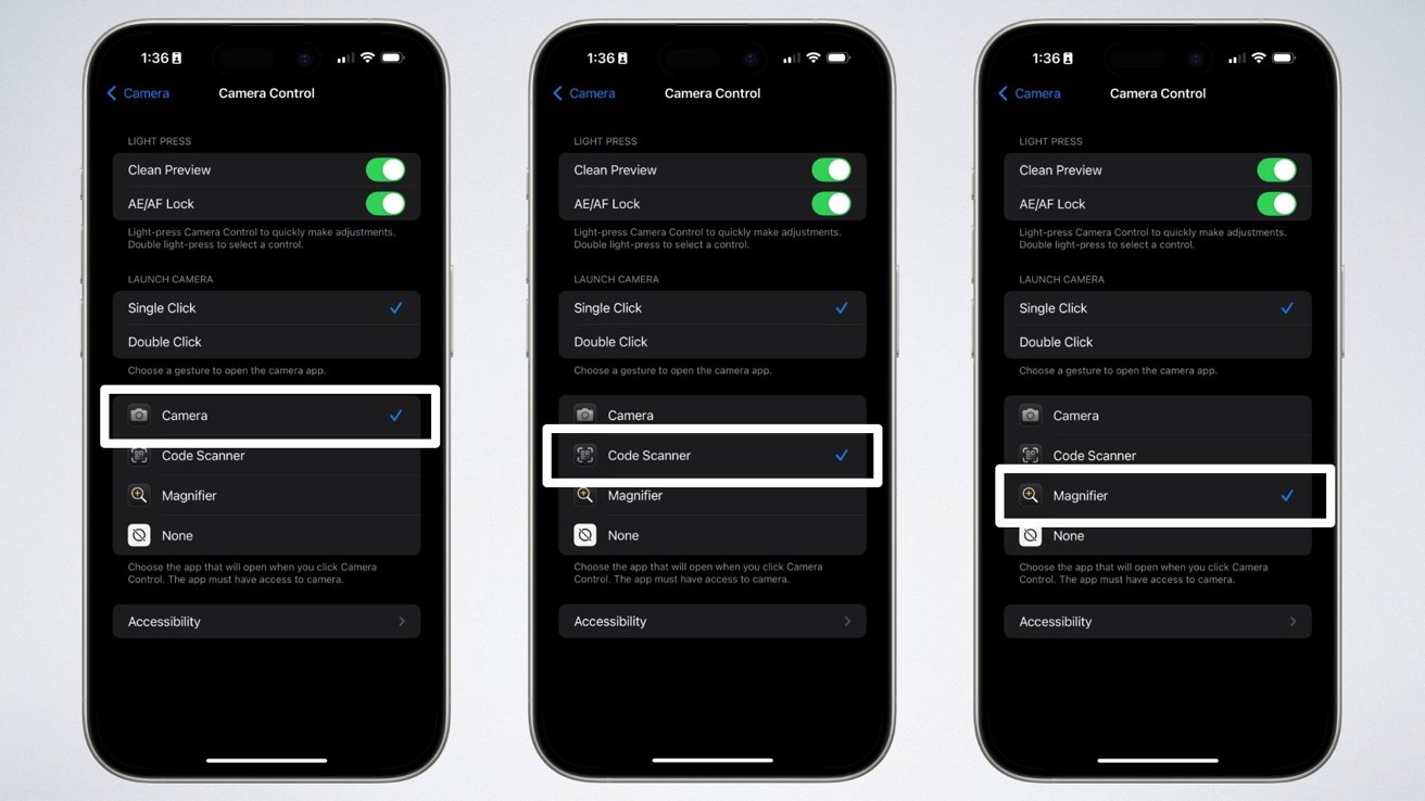 How to Change What the iPhone 16 Camera Control button Does