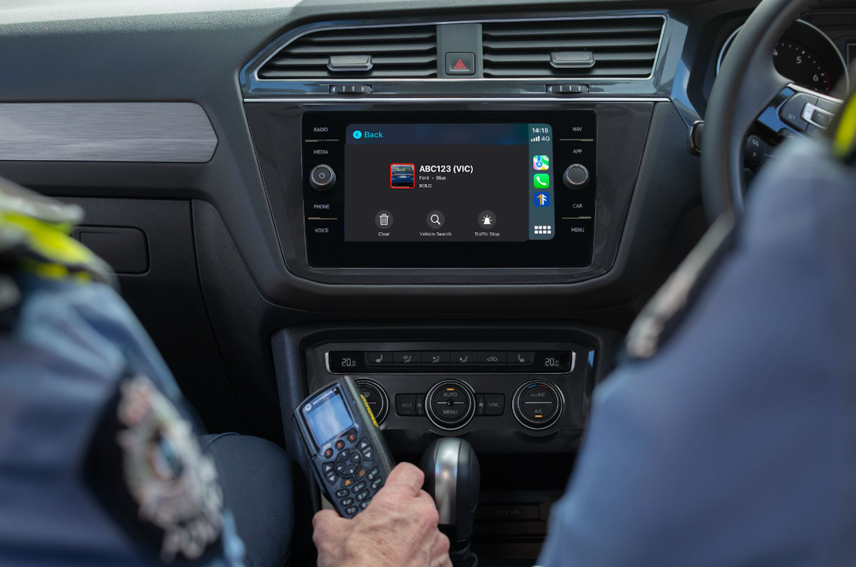 Police in Australia Are using CarPlay in an Interesting Way