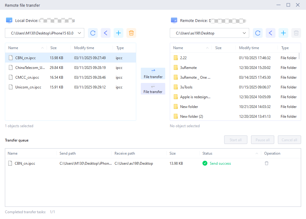 Effortless File Transfer with 3uRemote: Two Simple Methods