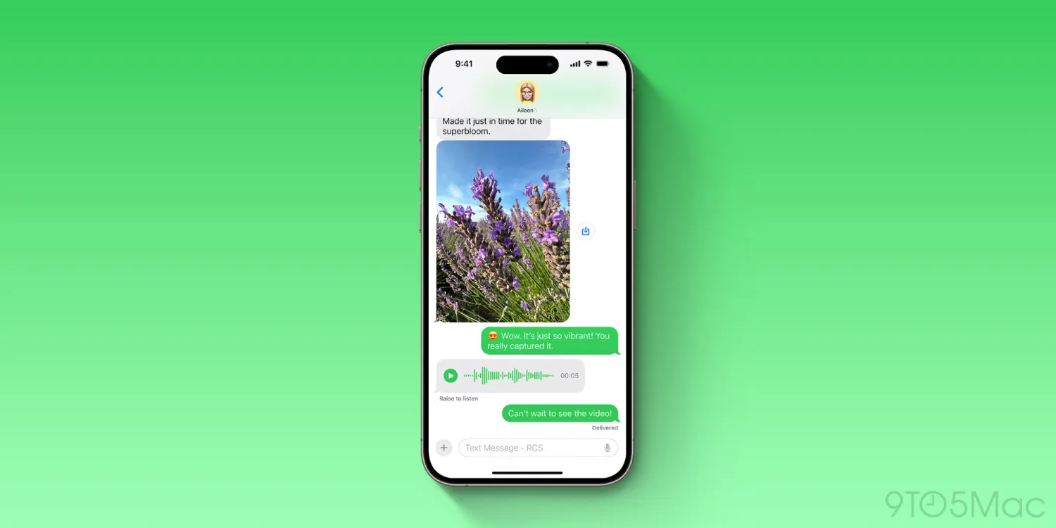 iOS 18.4’s Messages App Adds RCS Features for Lots of New Users