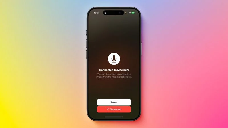 Use Your iPhone as a Microphone for Your Mac