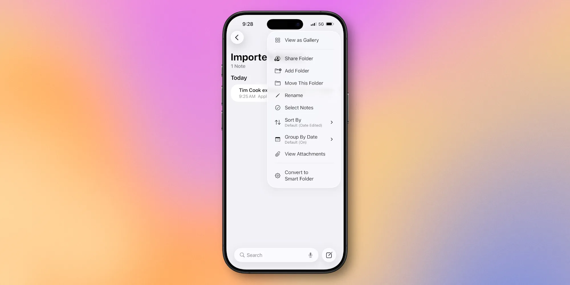 Here’s Everything New for Apple Notes in iOS 26
