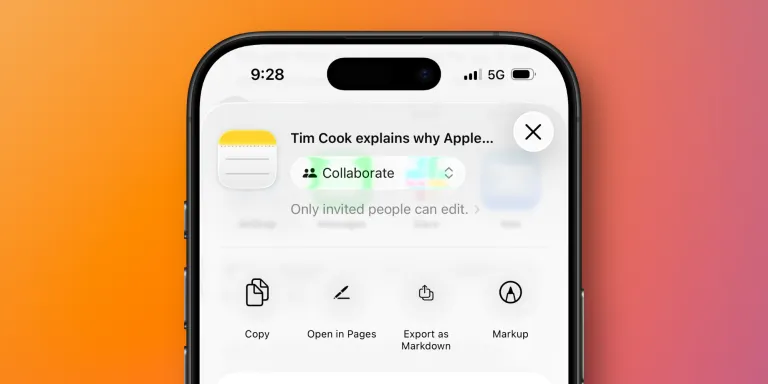 Here’s Everything New for Apple Notes in iOS 26