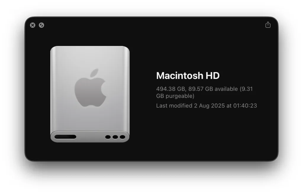 macOS Tahoe 26 Beta 5 Retires the Old Macintosh HD Icon