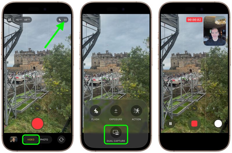 iPhone 17: Using the New Dual Capture Video Feature