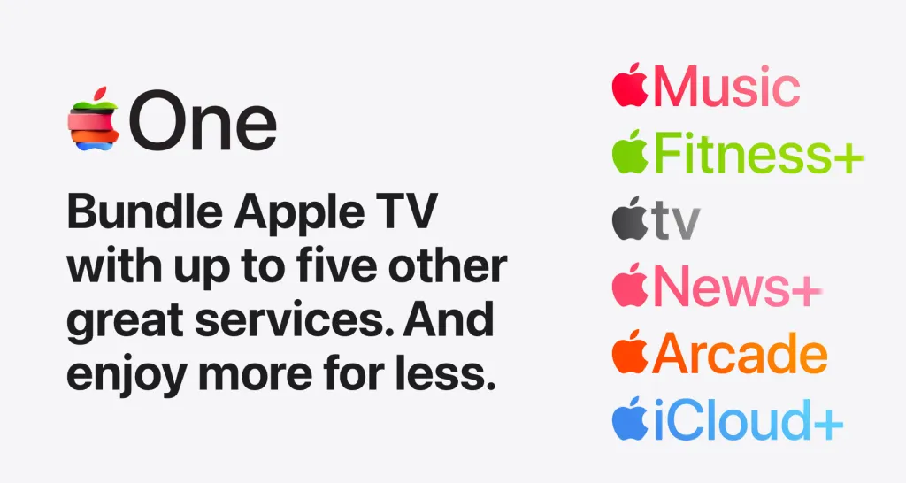 Apple Showcases a Very Cool-Looking New Apple One logo