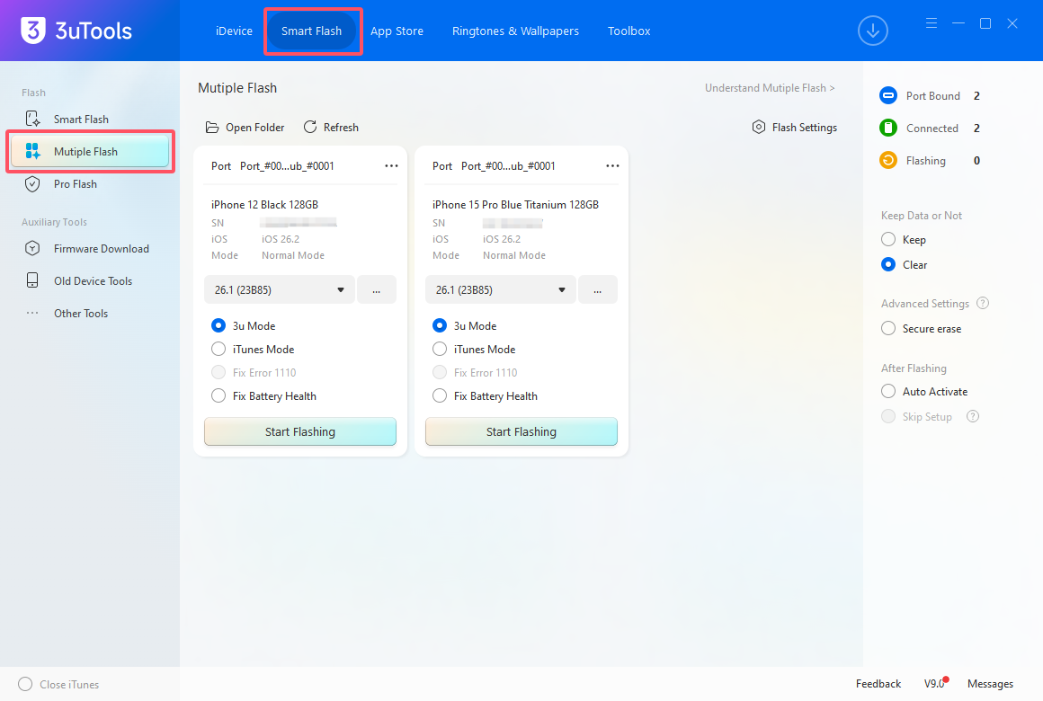What’s 3uTools Multiple Flash? What’s 3uTools Multiple Flash?