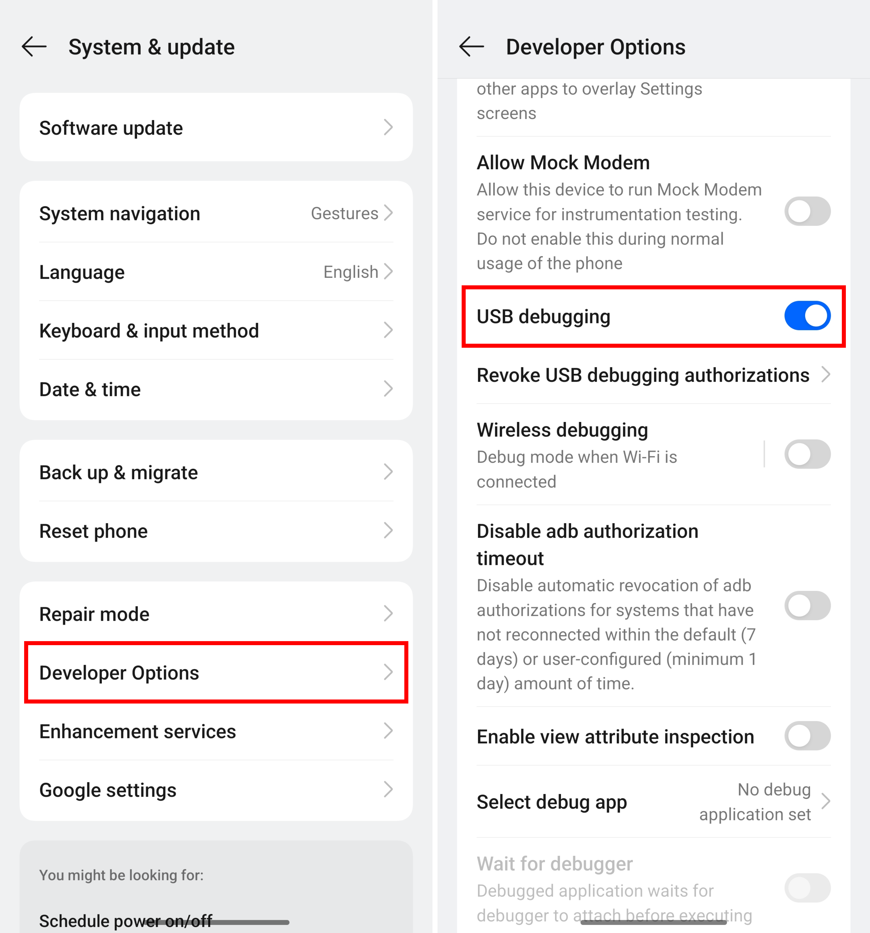 ADB Mirroring Guide ADB Mirroring Guide