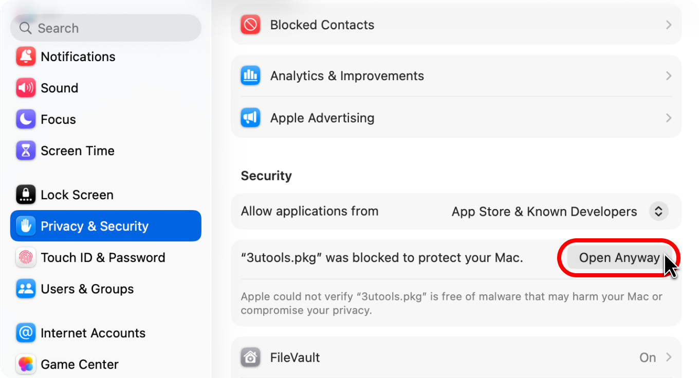 How to Fix “3uTools.pkg Not Opened” on Mac